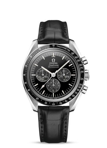 Omega Speedmaster Professional Moonwatch 321 Platinum / Black / Alligator